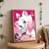 Disney Мари Кот масляная живопись картина искусство ручная работа DIY картина домашний декор подарок