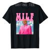 M.I.L.F Мужчина, я люблю преступников Смешная розовая футболка для выборов 2024 Мужская мода Юмористическая агитационная футболка Летняя одежда