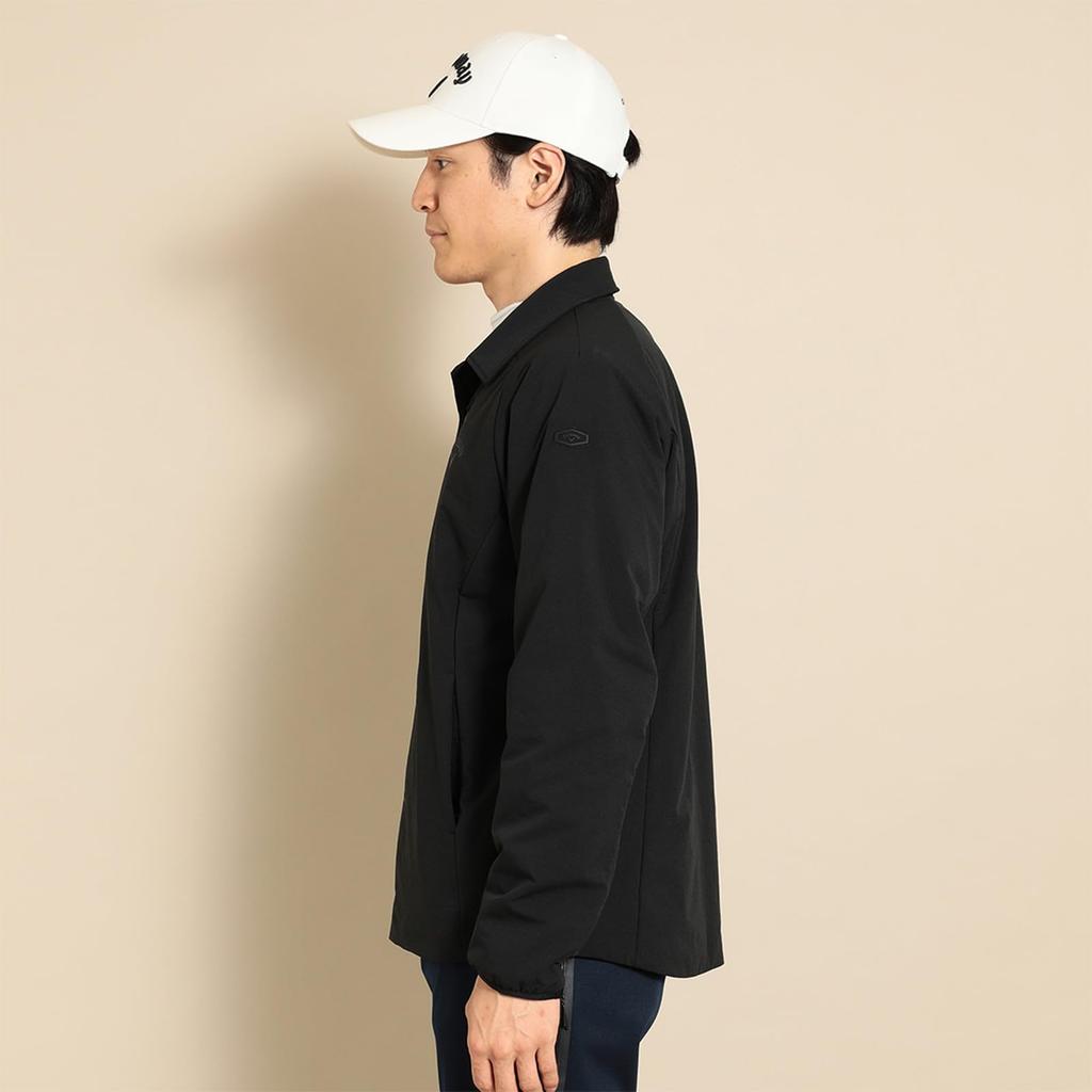 Padded Coach Jacket Outerwear Golf C23215107 L [Callaway] Men's (8WAY Stretch) / / 1010_Black
