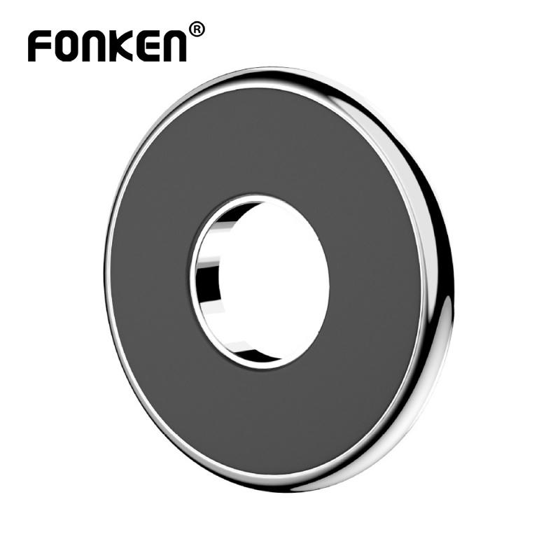 FONKEN Магнитный автомобильный держатель для телефона из цинкового сплава, автомобильный держатель, сильный магнит, адсорбция, настенный кронштейн, поддержка приборной панели, смартфон Samsung Xiaomi