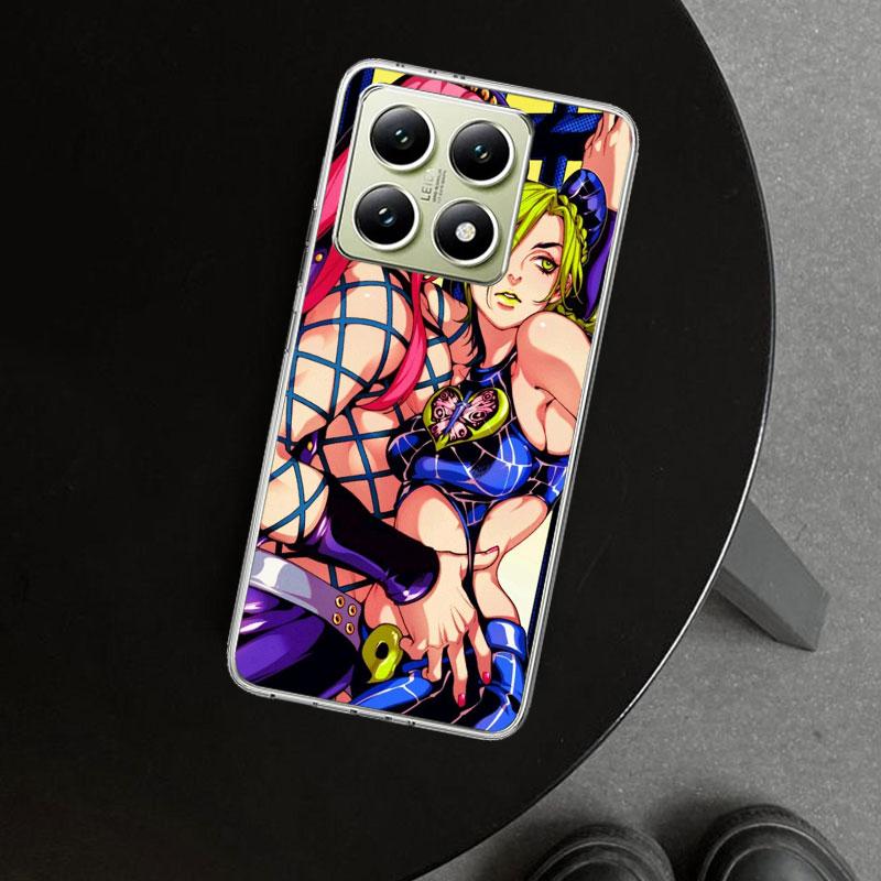 Чехол для телефона JoJo's Bizarre Adventure Джолин Куджо для Xiaomi Redmi Note 15 14 13 12 11 Pro Plus 14S 12S 11S 11T 11E 10S 10