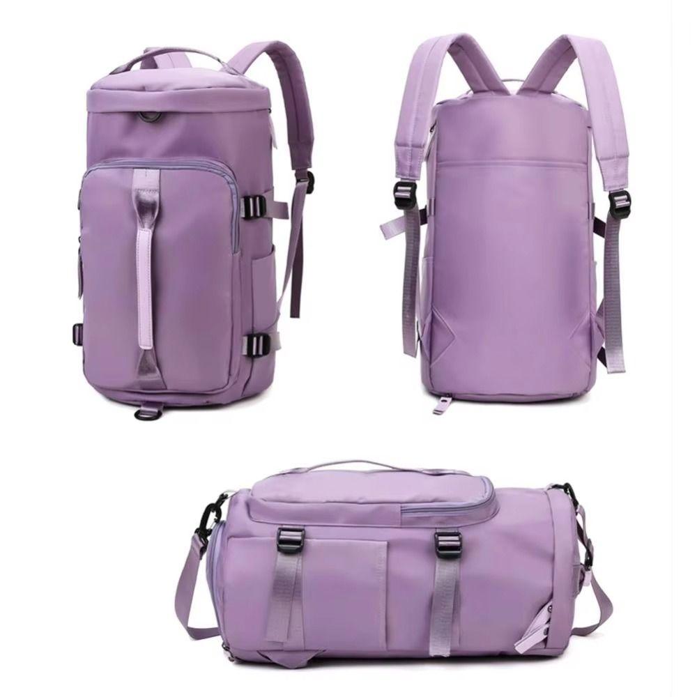 Waterproof Travel Duffel Bag Large Capacity Gym Storage Bag Tote Carry On Backpack