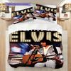 Elvis Presley Rock Roll Bedding 1 Duvet Cover 2 Pillowcase Without Core Christmas Birthday Gift Bedding Set Duvet Cover And Pillowcase