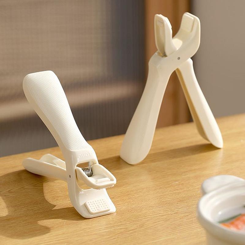 Нескользящий антиожоговый зажим Новые щипцы для мисок для еды Силиконовый антиожоговый держатель Gripper Прочный кухонный зажим для мисок