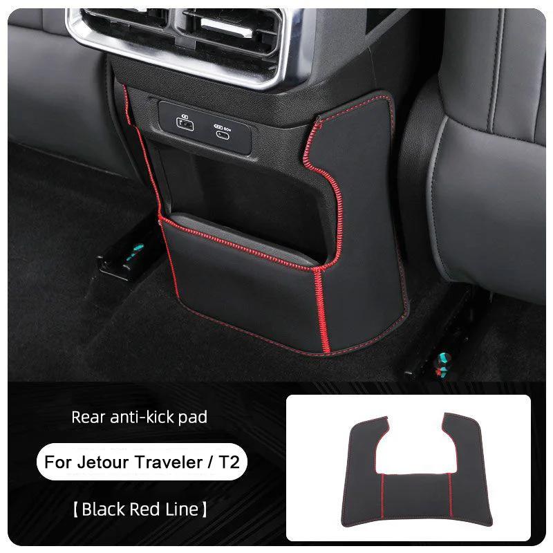 Для Chery Jetour Traveler T2 DCT XWD 2025 2025 2025 Автомобильный Задний Сиденье Спинка Анти-пинок Панель Защитная Накладка Анти-грязь Автомобильные Аксессуары