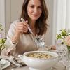 Shell Shape Stainless Steel Spoons French Table Serving Spoons Durable Dessert Spoons  Hotel