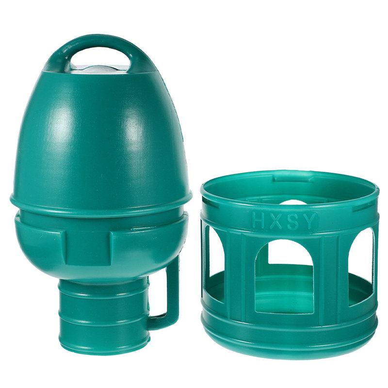 Large Capacity Bird Water Dispenser for Pigeons Parrots Doves Sturdy Round Smooth Detachable Easy Clean Portable Household Zoo