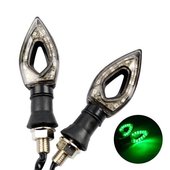 Светодиодный сигнальный светильник в форме сердца, модификация хорошей яркости, угловые фонари мотоцикла, деталь мотоцикла