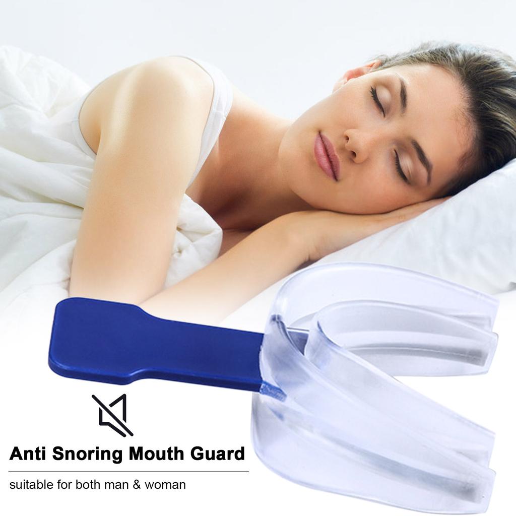 Silicone Anti Snoring Brace Mouth Guard   Teeth Grinding Teeth Guard Night Guard Comfortable Sleep Aid for Men & Women No More Snoring All