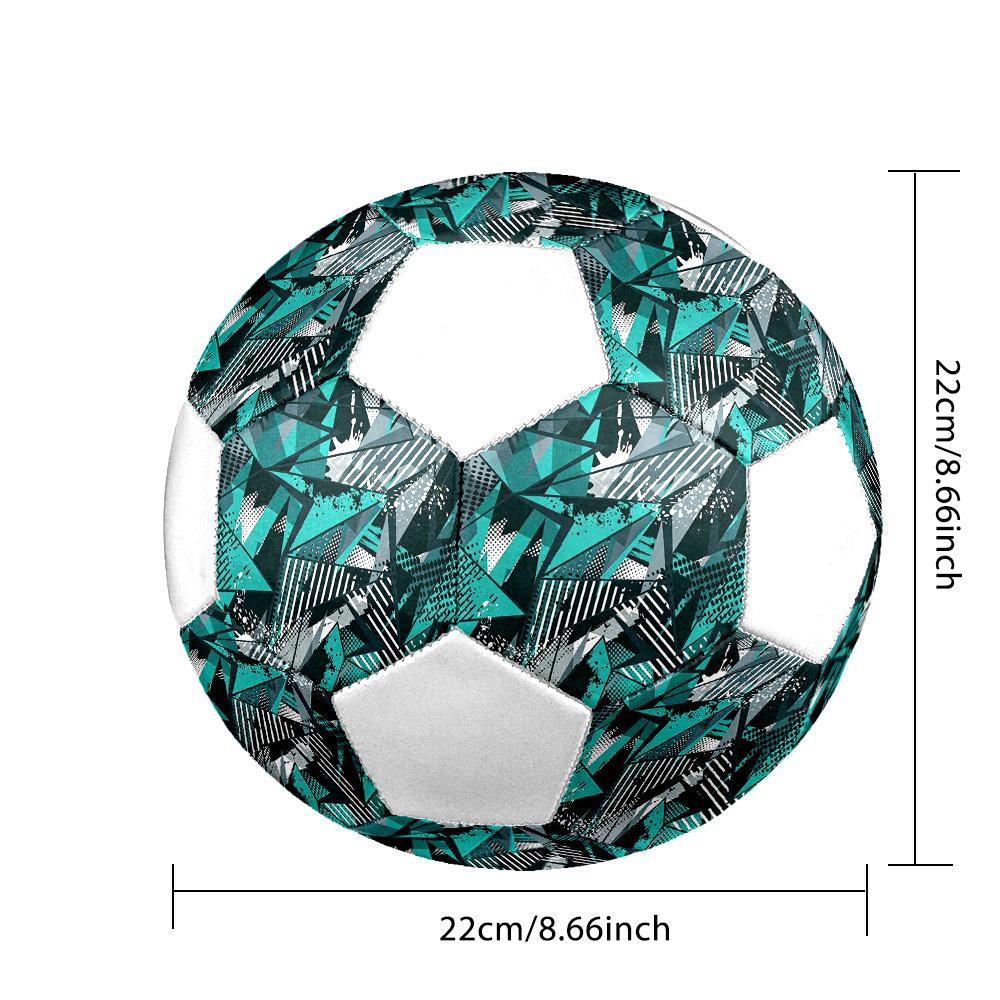 1pc Abstract Urban Lightweight PVC Training Soccer Ball, Size 5, Suitable for Indoor and Outdoor TrainingGift y60337