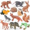 Когнитивные модели дикой природы: Кролик, Белка, Енот, Лиса, Панда, Орел, Еж, Бурундук