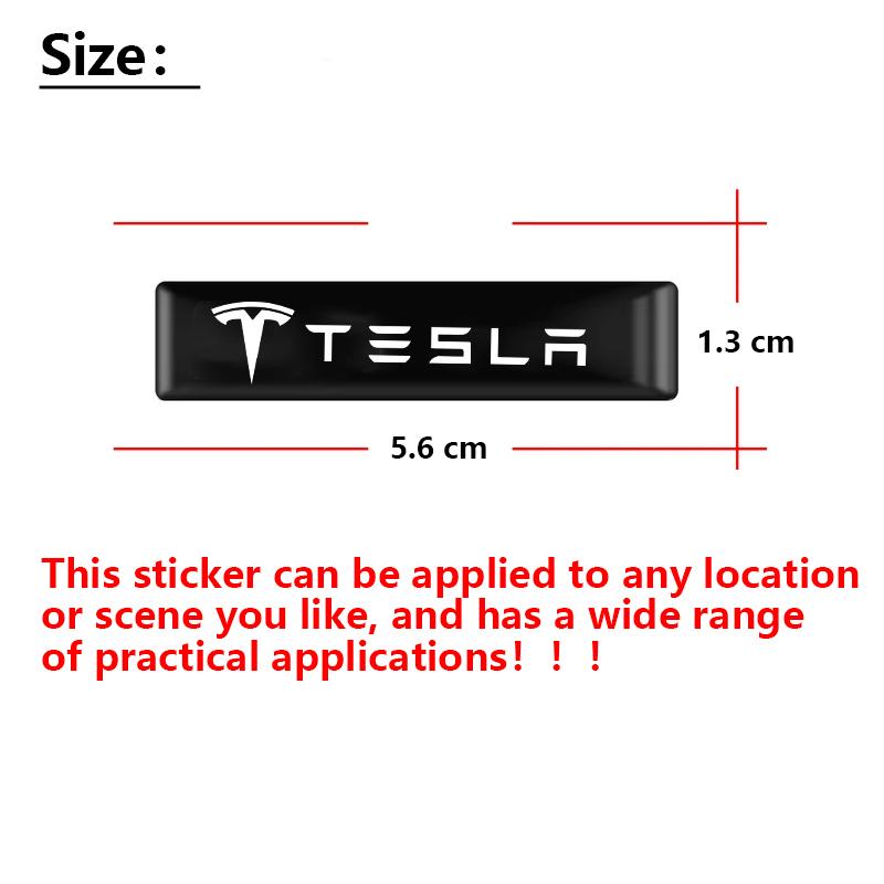 AAAIQ1 2/4/10 шт. 3D Декоративные наклейки-значки для автомобиля Tesla Model 3 Y S X Cybertruck Juguete Roadster Coil Bonina