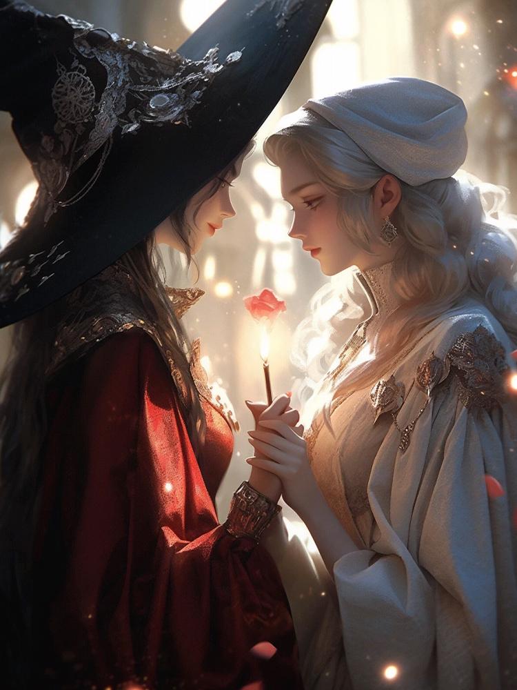 Новый инструмент для алмазной живописи Wizard Series Creative Images Все наборы для вышивки крестом «Ведьма» с алмазной мозаикой Украшения