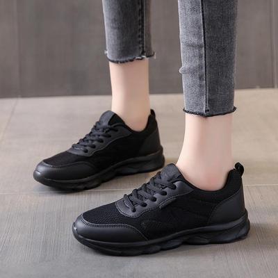 Женские легкие нескользящие кроссовки для бега на шнуровке: Дышащий, Удобный и Износостойкий для Повседневной Носки, Путешествий и Работы