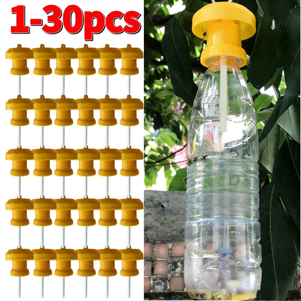 1-30pcs Drosophila Killer Fruit Fly Trap Antimosquito Orchard Vegetable Field Attractant Bait Pest Control Farm Accessories