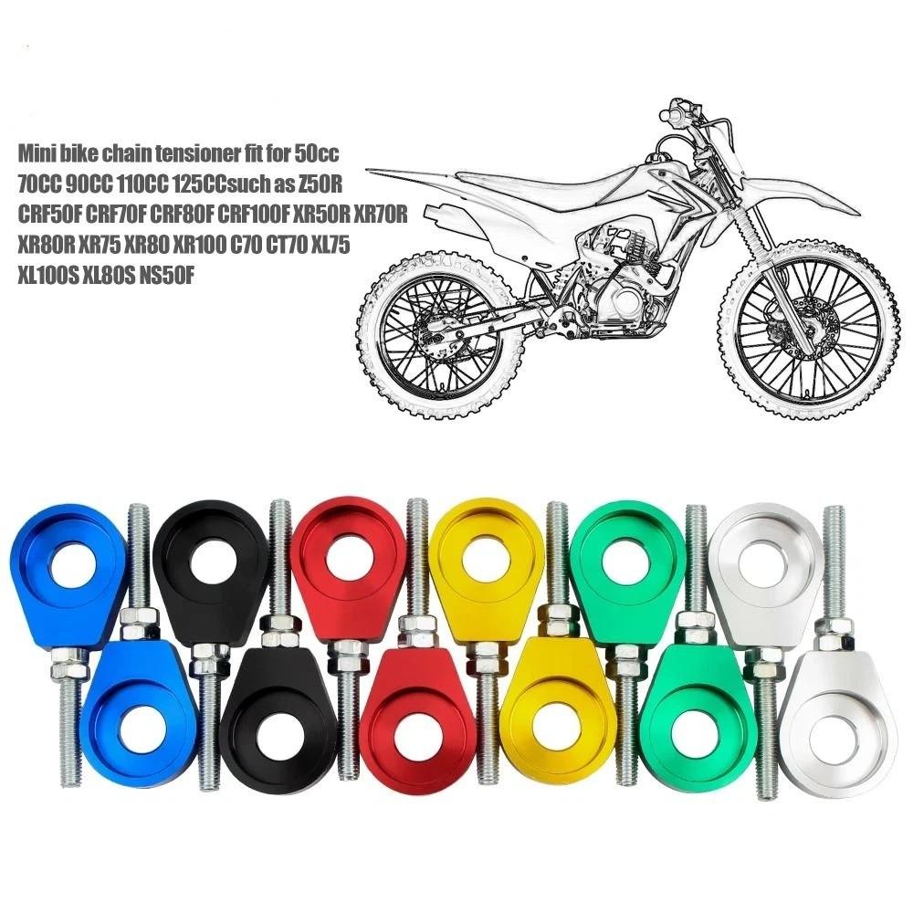 2pcs Heavy Duty Motorcycle Modification Parts Chain Tensioner Adjuster Motorcycle Modification