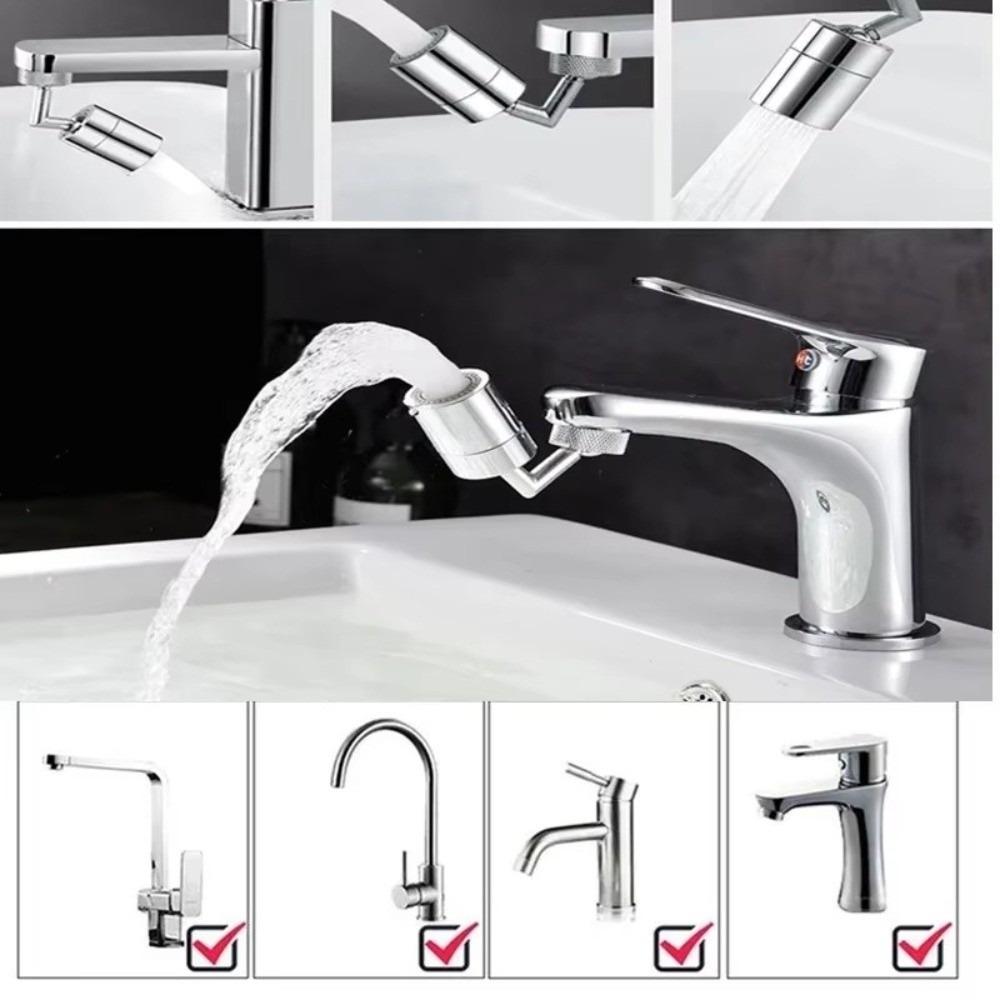 Water Saving Faucet Spray Head Filter 720 Degree Swivel Water Filter Nozzle Bubbler Kitchen