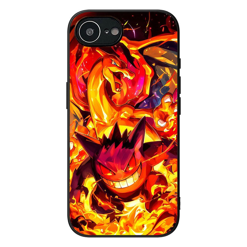 Cute P-Pikachus Charmander P-Pokemons Phone Case for Xiaomi Redmi Note 12 11 10 A3 Pro 10A 10C 12C Note12 5G Protective Cover