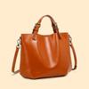 Genuine Leather Women's Bag Luxury Designer Shoulder Bag Fashion Cowhide Handbags  Women Crossbody Bucket Bags