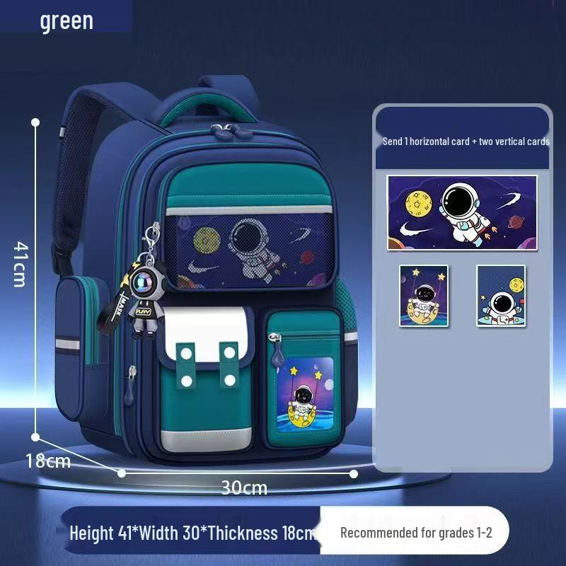 International Backpack: Lightweight Schoolbag for Boys, Grades 1-6