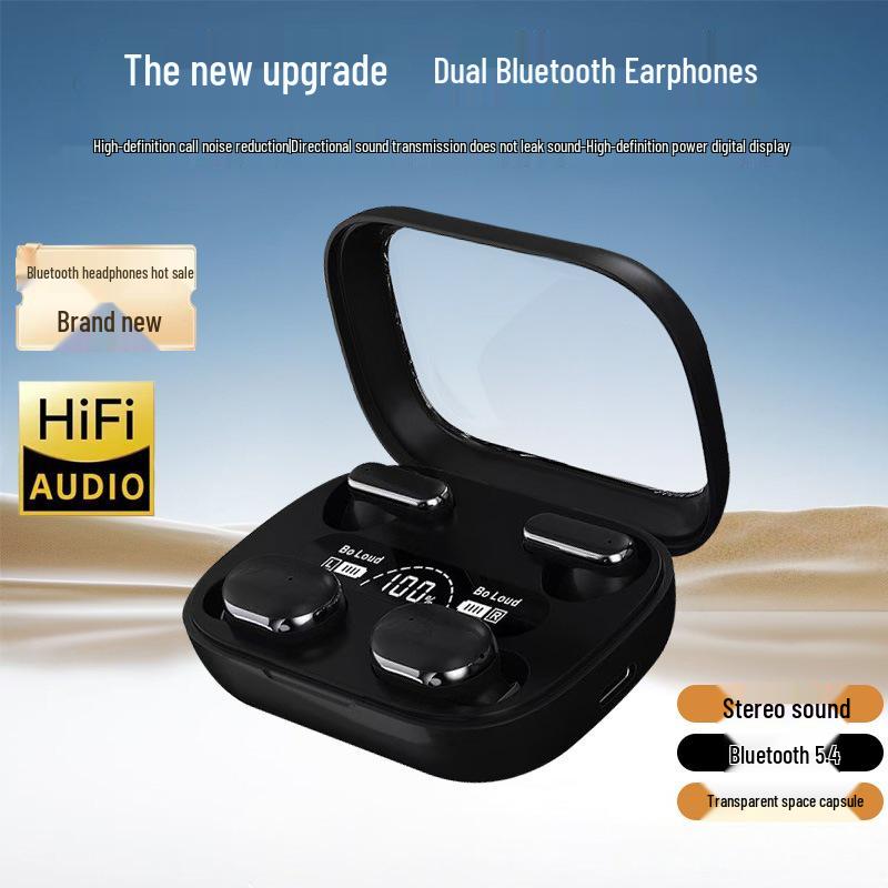Q8 Высококачественные Bluetooth-наушники с шумоподавлением, цифровым дисплеем, удобной посадкой, готовы для занятий спортом, беспроводной модуль 5.4