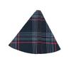 Gear Shift Cover Tartan Fabric For Volkswagen VW Golf 7 7.5 GTI Rline TCR Custom Car Center Control Dust Replacement Cover Trim