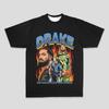 Drake Men's 3D Printed T-shirt New Style Top Hip-hop Ghetto Gansta T-shirt Women's Designer Clothing Y2k Pattern Quick-dry Top