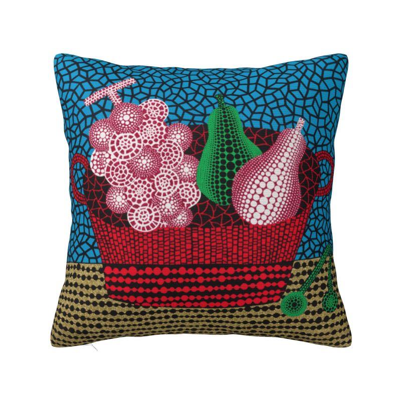 Yayoi Kusama Pumkin Abstract Art Modern Throw Pillow Covers Decoration Cushions for Sofa