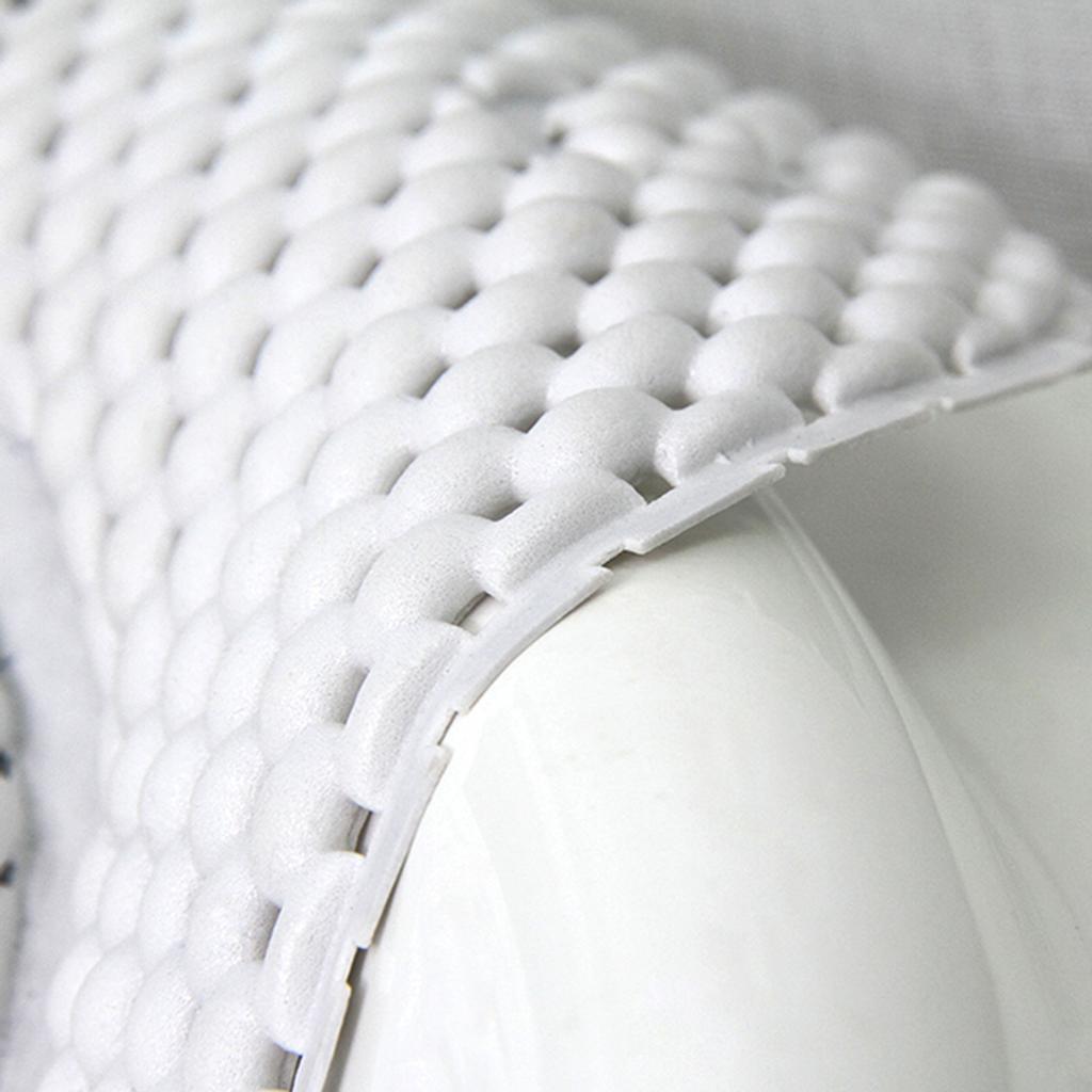 Full Body Bath Pillow Non-Slip Bathtub Mat Luxury Cushion Supports Your Head Neck Store with Ease
