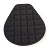 Motorcycle Black Comfort Fabric Seat Cushion Pressure Relief Air Pad Universal*1