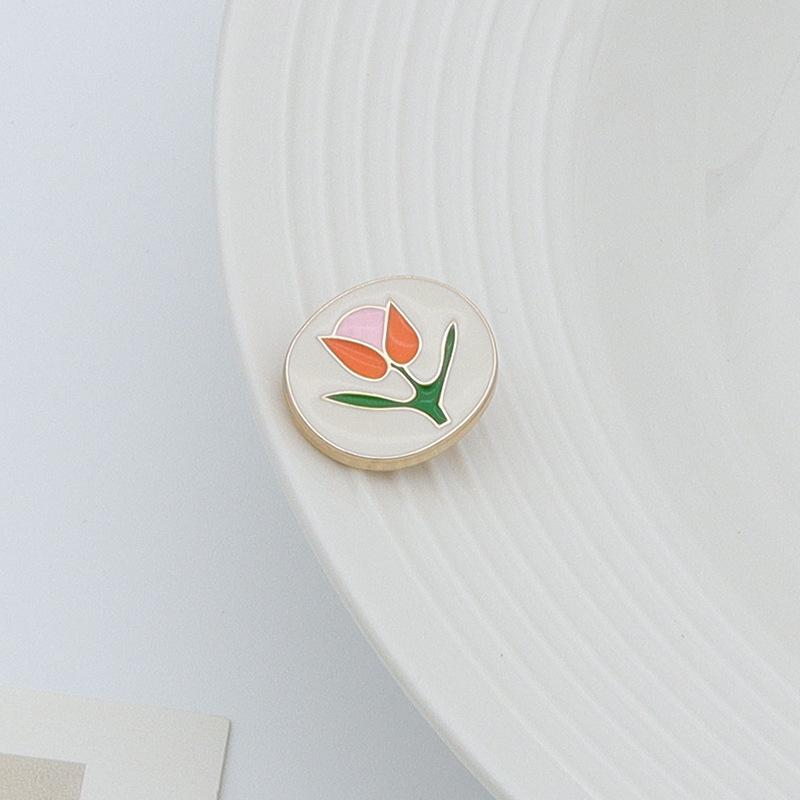 10pcs Pretty Plating Buttons Square Round Buttons Coat Windbreaker Sweater Accessories Various Styles DIY Sewing Supplies