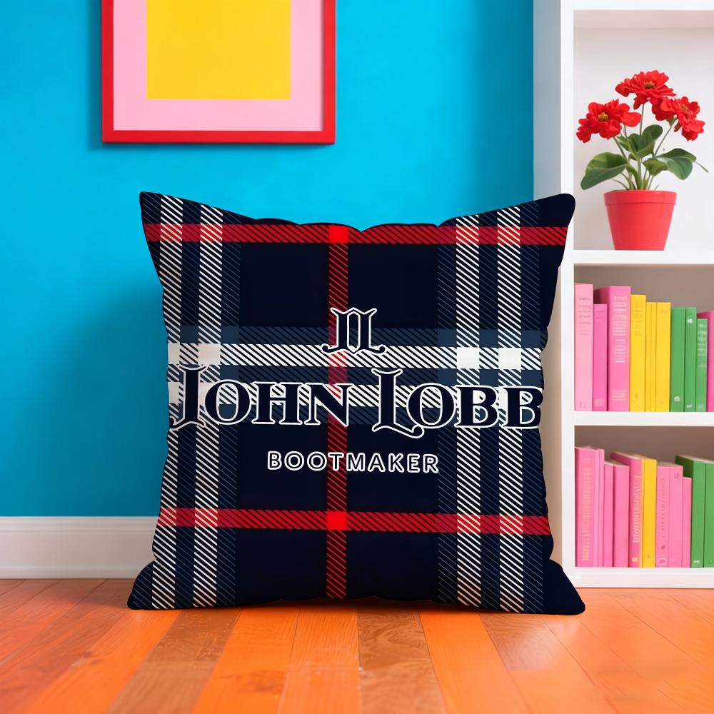John Lobb BBootmaker BRAND Pillow Case Pillow Case Plush Fabric Soft Double Sided Print Home Sofa High Quality Cushion