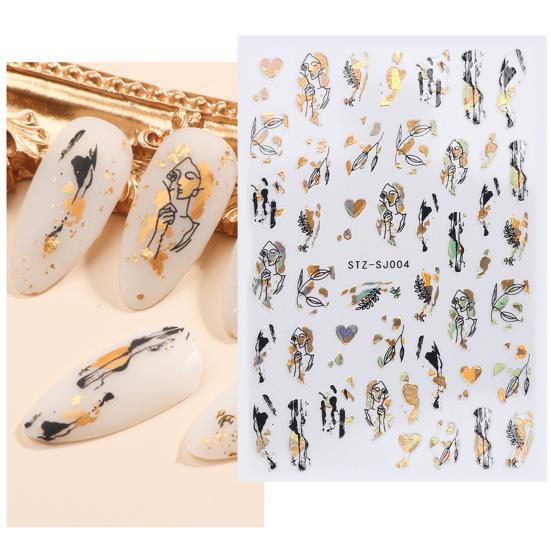 Стильные наклейки для ногтей Креативные легкие DIY