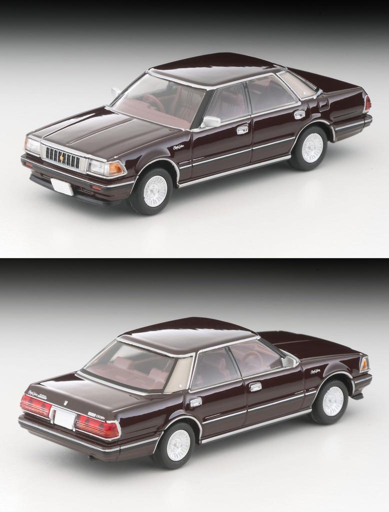 TOMYTEC Tomica Limited Vintage Neo LV-N175c Toyota Crown Hardtop Supercharged Royal Saloon (Вино) Модель 1985 года, Полная модель, 332718