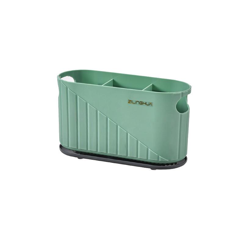Chopsticks Basket Shelf Wall Mounted Chopsticks Cage Household Multi Functional Spoon Knife Holder Chopsticks Storage Box