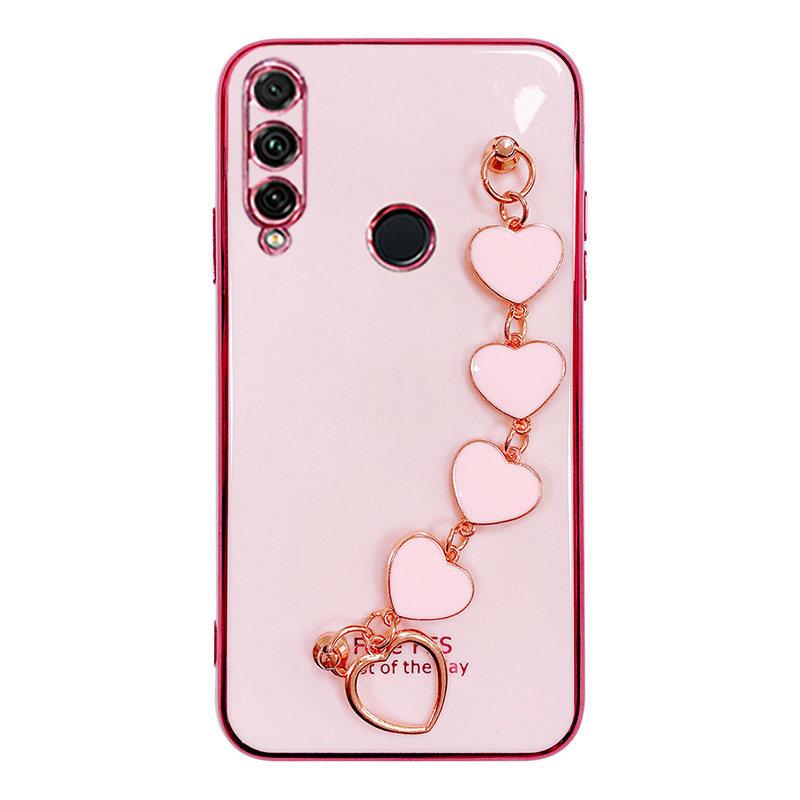 Case Honor50lite Electroplated Luxury For Heart Bracelet Case For Huawei Honor 9x 8x 10 10i 20 20i 20s 30 30s Lite Y7a Y7p Y9s
