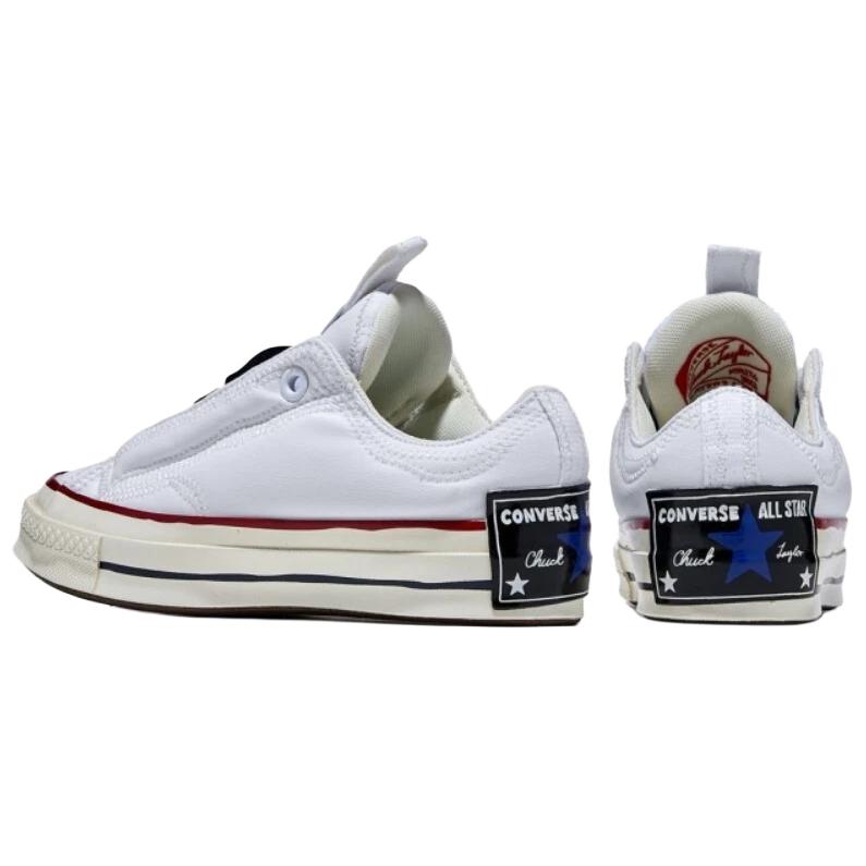 Converse Chuck Taylor All Star 70 Puff Ox Удобные низкие кеды из парусины Мужские кроссовки Белые A11456C