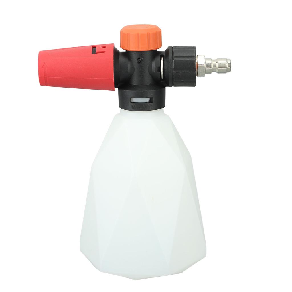 Автомобильный пенный распылитель 500 мл, портативный пенообразователь высокого давления с быстроразъемным соединением 1/4 дюйма для сада