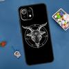 Чехол с головой козла Сатаны для Xiaomi 15 Ultra 13 14 11T 12T 13T 14T Pro POCO X7 Pro F5 F6 M6 X3 X5 X6 Pro Чехол