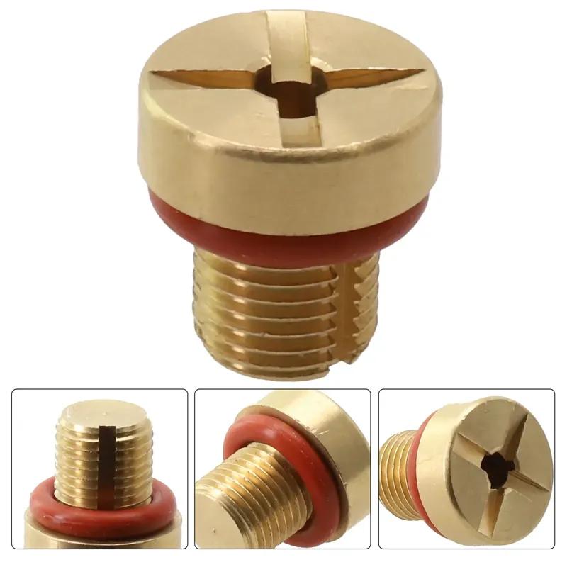 LR034624 LR034624 Male Thread Brass End Cap Solid Plug Connector For Land Rover With O Ring Gasket And Direct Fitment