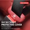 Leather Car Seat Belt Adjustable Anti-Scratch Protector Buckle For Volkswagen VW Polo Jetta Sagitar Magotan Passat B5 B6 B7 CC zr4