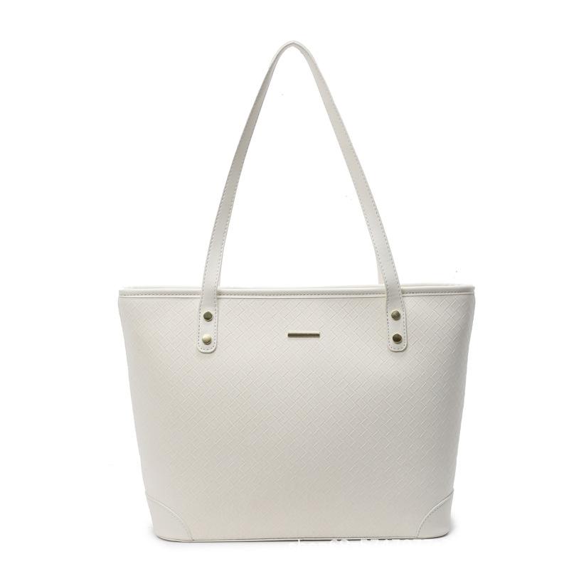 Large-capacity commuter tote bag women's Korean version fashion shoulder bag 2025 new versatile niche simple casual women's bag