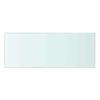 Panneaux d'étagère - MAISON EXCLUSIVE - 40 x 15 cm - Verre trempé - Transparent - Charge 15 kg