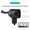 3 In 1 Bicycles Tyre Tube Pump Adapter Valve Bicycles Double Head Air Pump Adapter Valve Replacement Pump Adapter Valve