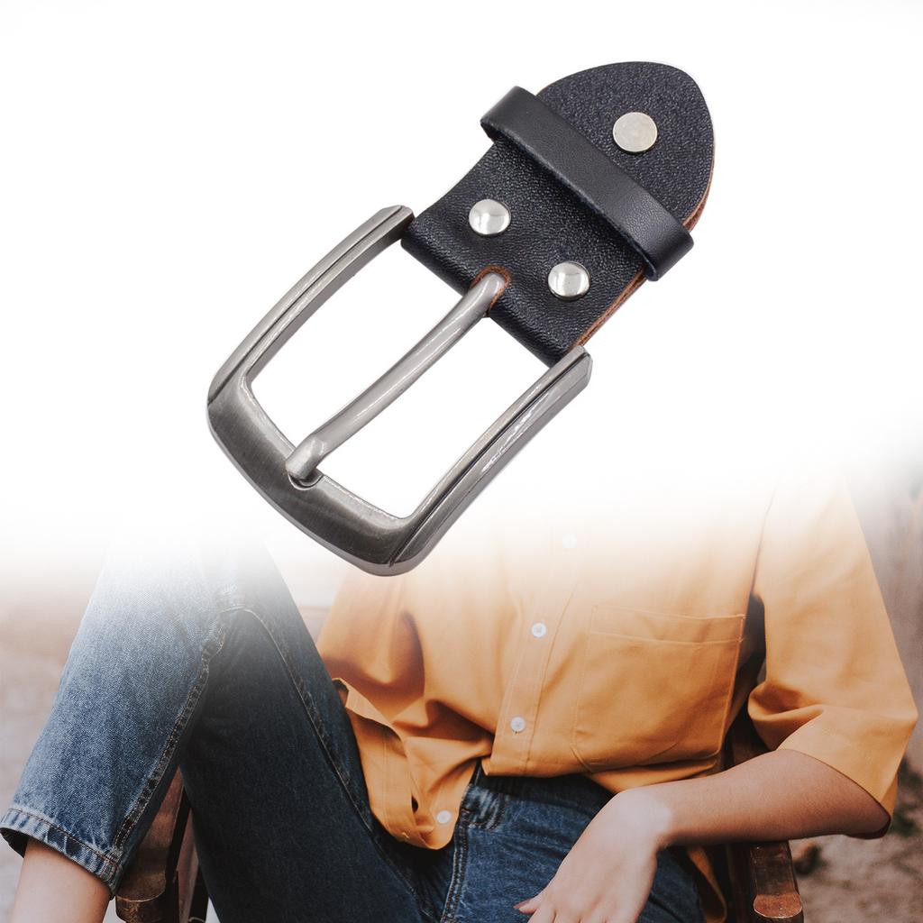 Classical Alloy Belt Buckle Single Prong Belt Buckles Birthday Gifts for Unisex Men Belt Buckle Replacement Belt Buckle