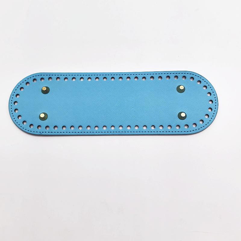 Основа для плетеной сумки Hyuna DIY - кожаное дно 26x8 см для сумок ручной работы