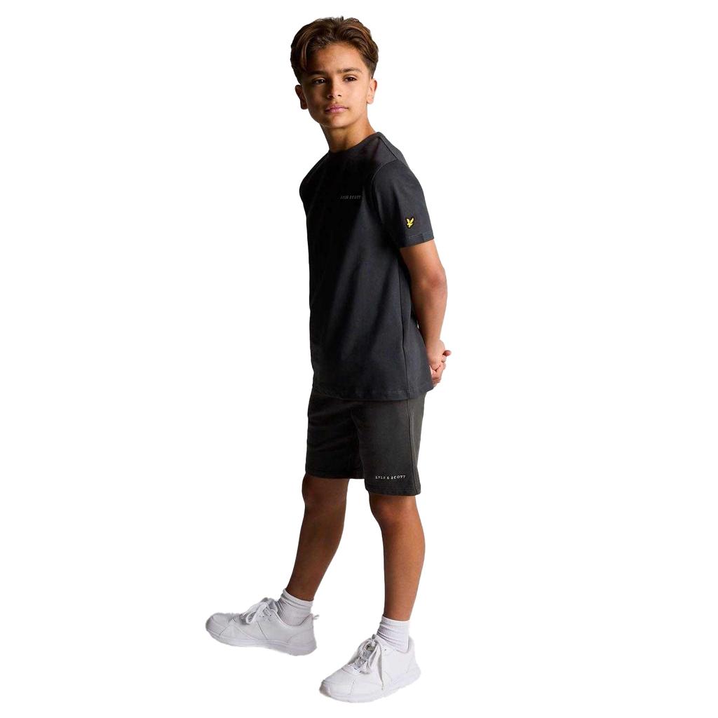 Lyle & Scott Childrens/Kids Script Embroidered Sweat Shorts