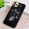 Эстетика Trippy Art Космическая Луна Чехол для телефона Для iPhone 17 Air 16 pro max 15 14 plus 12 13 Защитный чехол coque