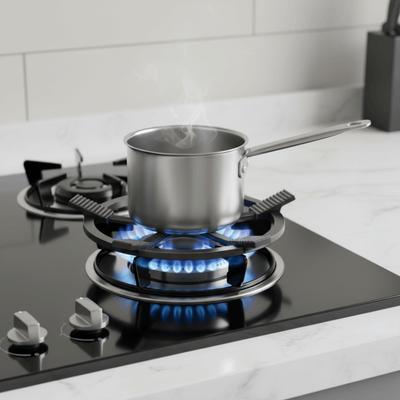 Универсальная чугунная подставка для газовых горелок, противоскользящая, устойчивая, подставка-кольцо для вока, портативная подставка для плиты, ресторан