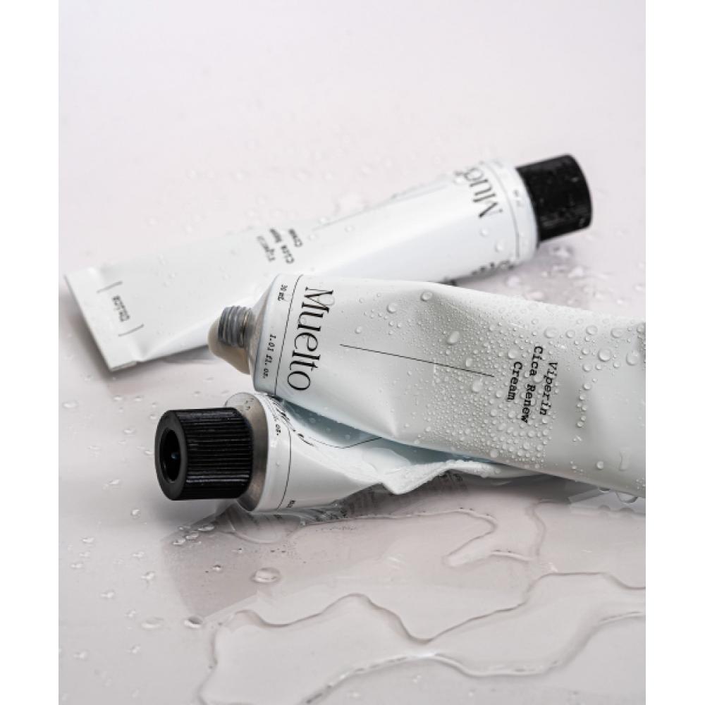 Крем с центеллой для обновления кожи Muelto Unica Viperine Cica Renew Cream